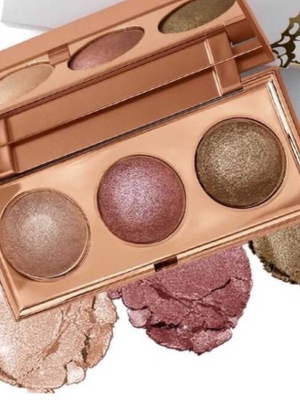Stila Shine Bright Highlighter Trio-Full Size-New